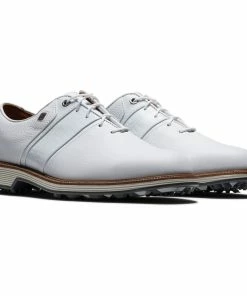 FootJoy Premiere Series Packard Waterproof Spiked Shoes - White -Second Hand Clubs Sales 1.png 4 1