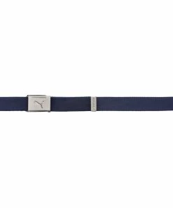 Puma Reversible Webbed Belt - Navy Blazer