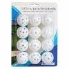 Longridge White Airflow Golf Practice Balls - 12 Pack -Second Hand Clubs Sales 134158012 max