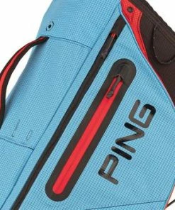Ping Hoofer Craz-e-lite Golf Stand Bag - Bright Blue/Black/Red Blue -Second Hand Clubs Sales 144439 1649072744 1