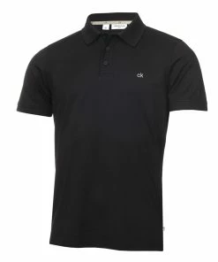Calvin Klein Planet Polo Shirt - Black