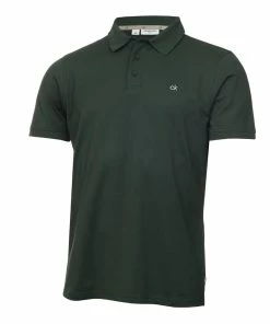 Calvin Klein Planet Polo Shirt - Bottle Green