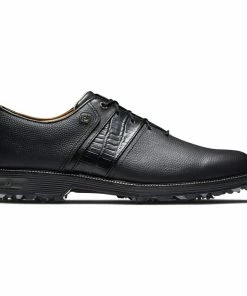 FootJoy Premiere Series Packard Waterproof Spiked Shoes - Black