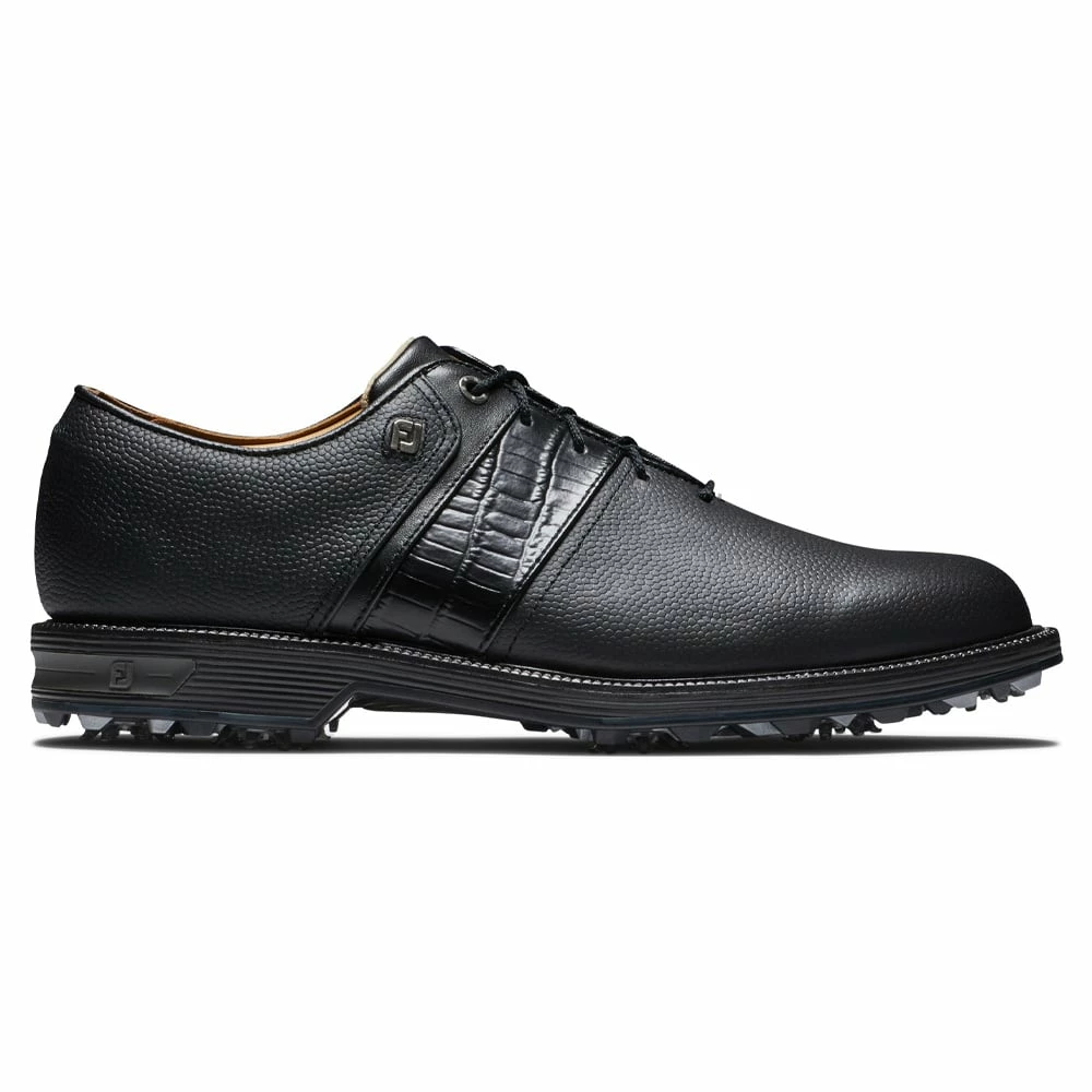 FootJoy Premiere Series Packard Waterproof Spiked Shoes - Black 3 FootJoy Premiere Series Packard Waterproof Spiked Shoes - Black