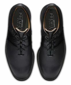 FootJoy Premiere Series Packard Waterproof Spiked Shoes - Black 13 FootJoy Premiere Series Packard Waterproof Spiked Shoes - Black -Second Hand Clubs Sales 1 7 1