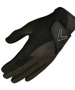 Callaway Opti Grip Rain Golf Gloves (Pair) - Black