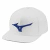 Mizuno Tour Flat Snapback Cap - White -Second Hand Clubs Sales 202009flexfit110 white 1