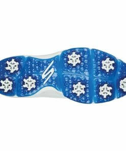 Skechers GO GOLF PRO 4 Spiked Shoes - White/Navy -Second Hand Clubs Sales 214001 wnv c