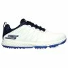 Skechers GO GOLF PRO 4 Spiked Shoes - White/Navy 2 Skechers GO GOLF PRO 4 Spiked Shoes - White/Navy -Second Hand Clubs Sales 214001 wnv e