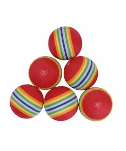 Masters Foam Practice Golf Balls - 6 Pack -Second Hand Clubs Sales 2 8183 s 1