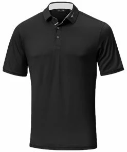 Mizuno Move Tech Quick Dry Polo Shirt - Black