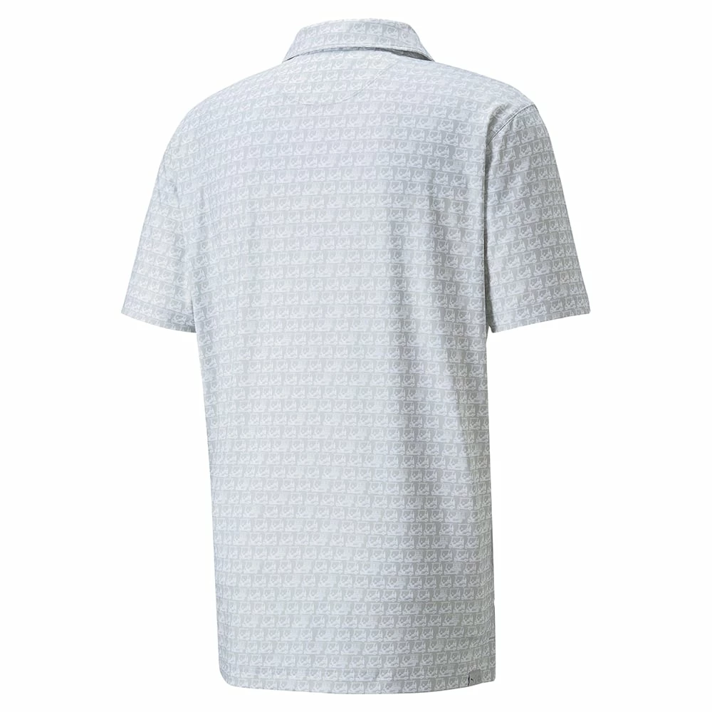 Puma MATTR Carts Polo Shirt - High Rise/Bright White 4 Puma MATTR Carts Polo Shirt - High Rise/Bright White - Image 2