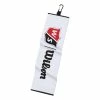 Wilson Staff Tri-Fold Towel - White 2 Wilson Staff Tri-Fold Towel - White -Second Hand Clubs Sales 851216761tf towel white