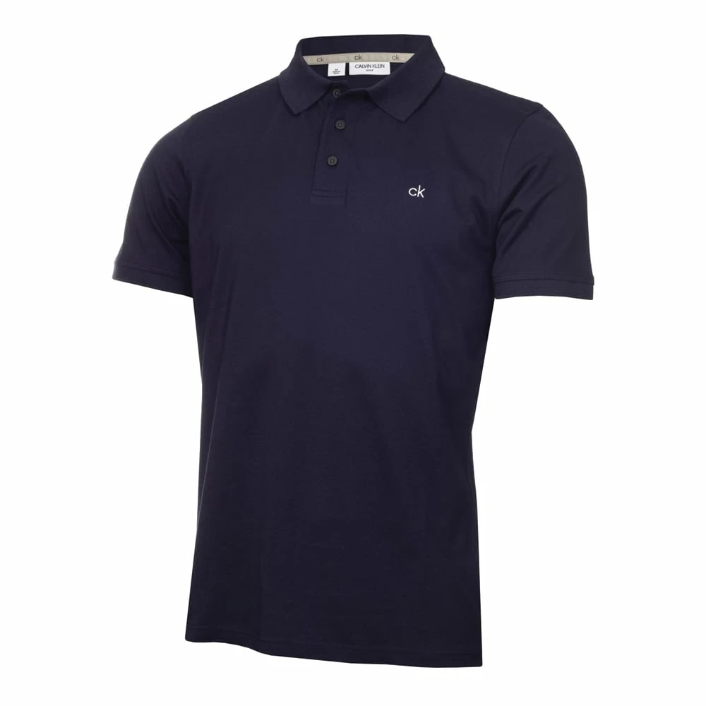 Calvin Klein Planet Polo Shirt - Navy 3 Calvin Klein Planet Polo Shirt - Navy