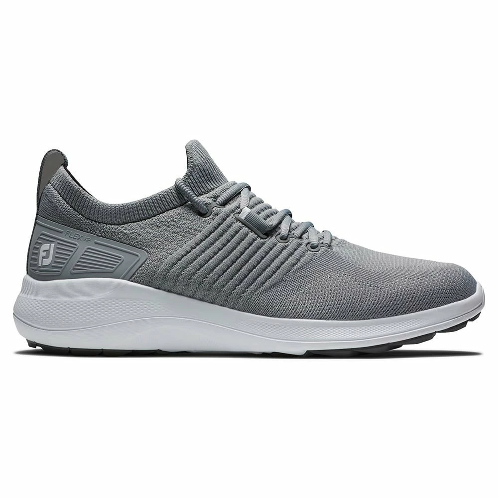 FootJoy Flex XP Waterproof Spikeless Shoes - Grey 3 FootJoy Flex XP Waterproof Spikeless Shoes - Grey