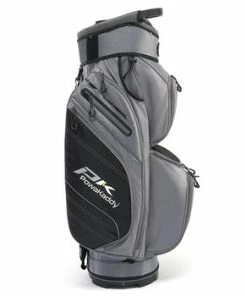 PowaKaddy DLX-Lite Golf Cart Bag Black/Grey -Second Hand Clubs Sales DLX Lite Golf Cart Bag gun metal 2 2 1