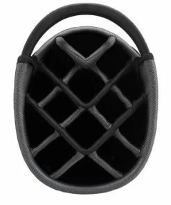 PowaKaddy DLX-Lite Golf Cart Bag Black/Grey -Second Hand Clubs Sales DLX Lite Golf Cart Bag gun metal 3 1
