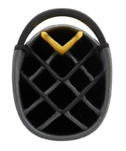 PowaKaddy DLX-Lite Golf Cart Bag Black/Yellow -Second Hand Clubs Sales DLX Lite Golf Cart Bag3 1