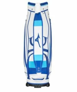 Mizuno Tour Golf Staff Mid Size Cart Bag 22 White/Blue -Second Hand Clubs Sales Tour Golf Staff Mid Size Cart Bag 222 1