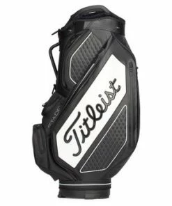 Titleist Tour Series Premium StaDry Golf Cart Bag Black/White -Second Hand Clubs Sales Tour Series Premium StaDry Golf Cart Bag2 1