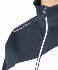 Galvin Green Gore-Tex Aaron Waterproof Jacket - White/Navy 11 Galvin Green Gore-Tex Aaron Waterproof Jacket - White/Navy -Second Hand Clubs Sales aaron s 4 g790316