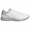 Adidas S2G Spikeless Leather Shoes - White/Grey/Crew Red