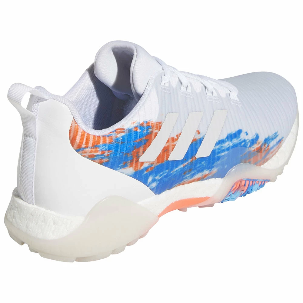 Adidas CodeChaos Spikeless Waterproof Shoes - White/Grey One/Blue Rush 7 Adidas CodeChaos Spikeless Waterproof Shoes - White/Grey One/Blue Rush - Image 5