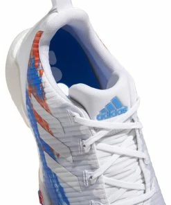 Adidas CodeChaos Spikeless Waterproof Shoes - White/Grey One/Blue Rush 13 Adidas CodeChaos Spikeless Waterproof Shoes - White/Grey One/Blue Rush -Second Hand Clubs Sales adidas codechaos spikeless shoes whitegrey oneblue rush 6 1