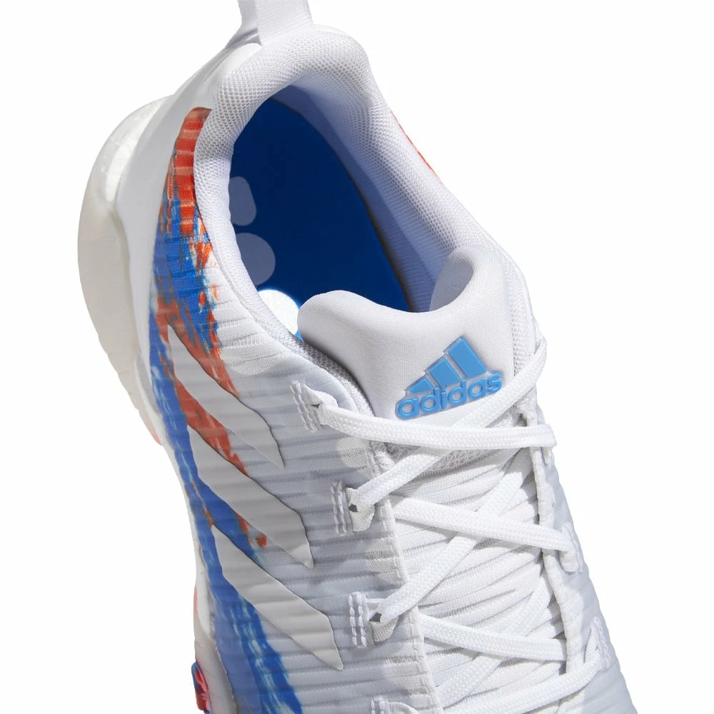 Adidas CodeChaos Spikeless Waterproof Shoes - White/Grey One/Blue Rush 8 Adidas CodeChaos Spikeless Waterproof Shoes - White/Grey One/Blue Rush - Image 6