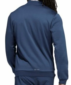 Adidas COLD.RDY Full Zip Jacket - Crew Navy -Second Hand Clubs Sales adidas cold.rdy full zip jacket crew navy 3