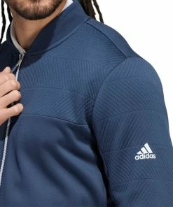 Adidas COLD.RDY Full Zip Jacket - Crew Navy -Second Hand Clubs Sales adidas cold.rdy full zip jacket crew navy 4