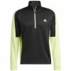 Adidas Colour Block 1/4 Zip Pullover - Black/Pulse Lime 1 Adidas Colour Block 1/4 Zip Pullover - Black/Pulse Lime -Second Hand Clubs Sales adidas colour block 14 zip sweatshirt blackpulse lime 1
