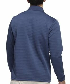 Adidas DWR 22 1/4 Zip Pullover - Crew Navy -Second Hand Clubs Sales adidas dwr 14 zip sweatshirt crew navy 3