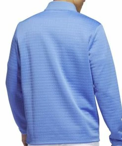 Adidas DWR 1/4 Zip Pullover - Blue Fusion -Second Hand Clubs Sales adidas dwr quarter zip pullover blue fusion 5