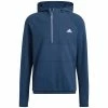 Adidas Fleece Anorak - Crew Navy