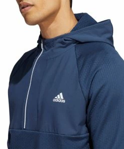 Adidas Fleece Anorak - Crew Navy -Second Hand Clubs Sales adidas fleece anorak crew navy 4