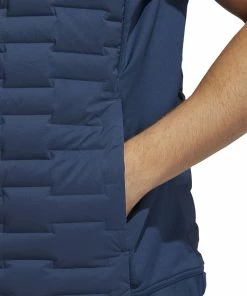 Adidas FrostGuard Thermal Wind Vest - Crew Navy -Second Hand Clubs Sales adidas frostguard thermal wind vest crew navy 4