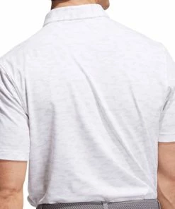 Adidas Go-To Camo Polo - Grey One/White -Second Hand Clubs Sales adidas go to camo polo grey one white 3