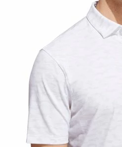 Adidas Go-To Camo Polo - Grey One/White -Second Hand Clubs Sales adidas go to camo polo grey one white 4