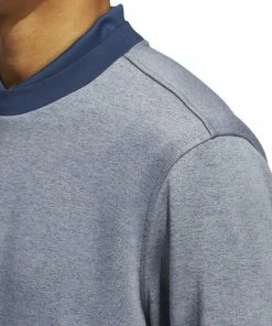 Adidas Go-To Crew Neck Pullover - Crew Navy/Grey Three -Second Hand Clubs Sales adidas go to crew sweatshirt crewnavygreythree 4