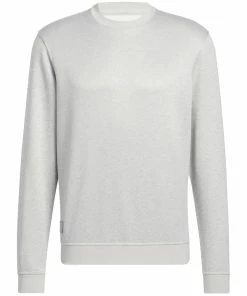 Adidas Go-To Crew Neck Pullover - Grey Two/White