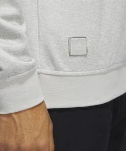 Adidas Go-To Crew Neck Pullover - Grey Two/White -Second Hand Clubs Sales adidas go to crew sweatshirt grey twowhite 5