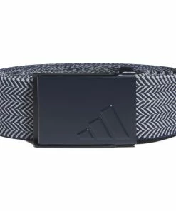 Adidas Heather Stretch Reversible Belt - Collegiate Navy -Second Hand Clubs Sales adidas heather stretch reversible belt collegiate navy 1