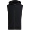 Adidas Hoodie Vest - Black -Second Hand Clubs Sales adidas hoodie vest black 1