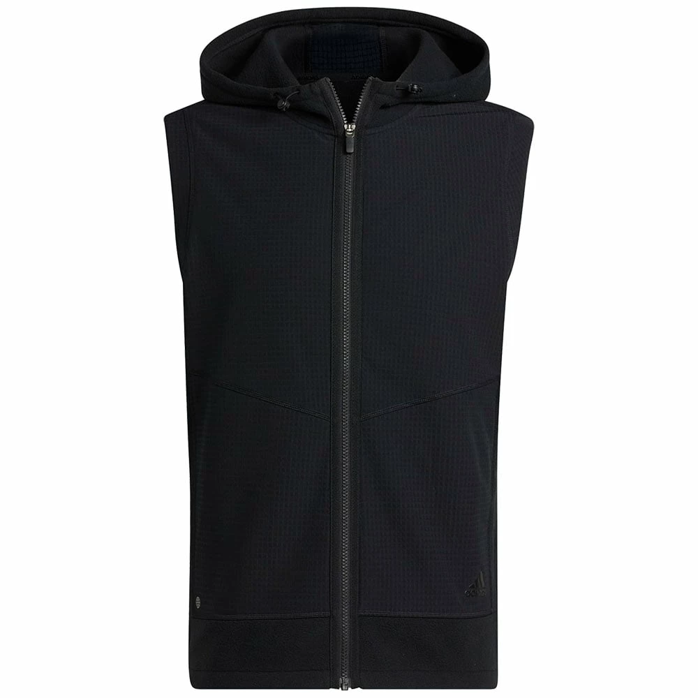 Adidas Hoodie Vest - Black 3 Adidas Hoodie Vest - Black