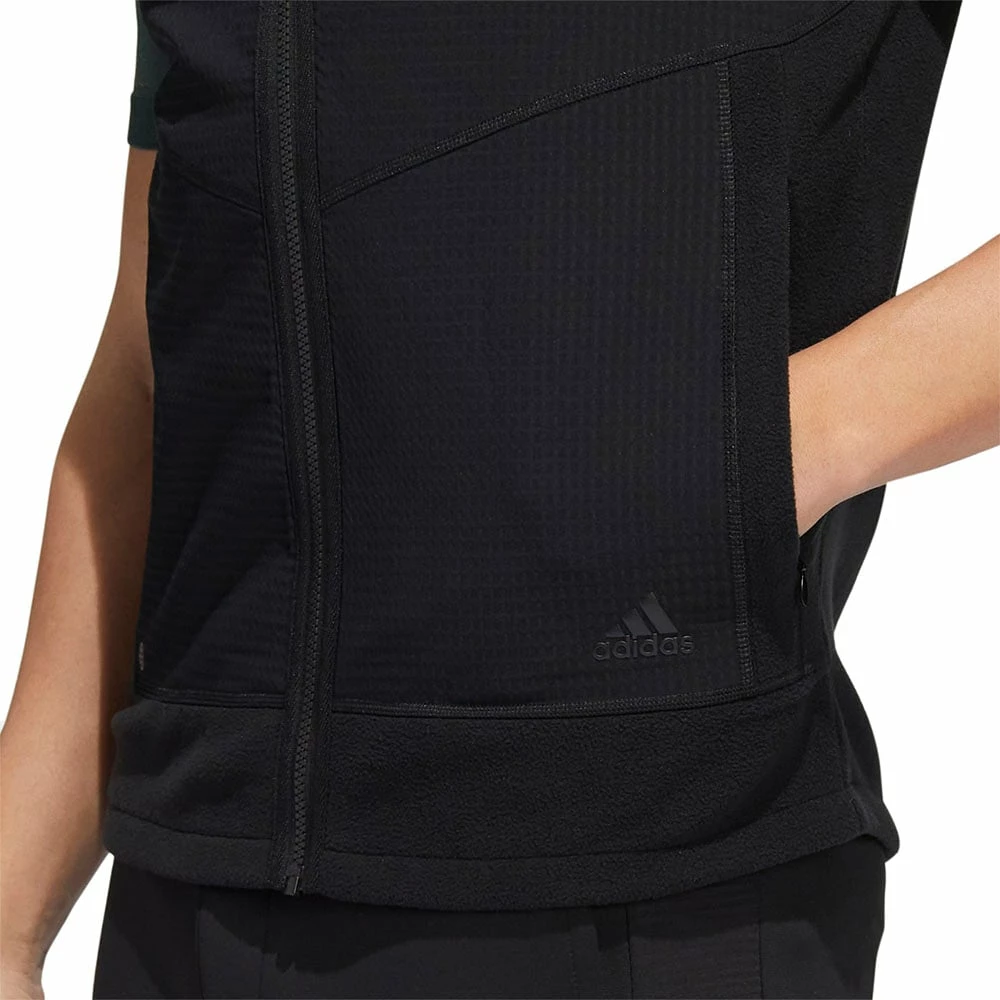 Adidas Hoodie Vest - Black 7 Adidas Hoodie Vest - Black - Image 5
