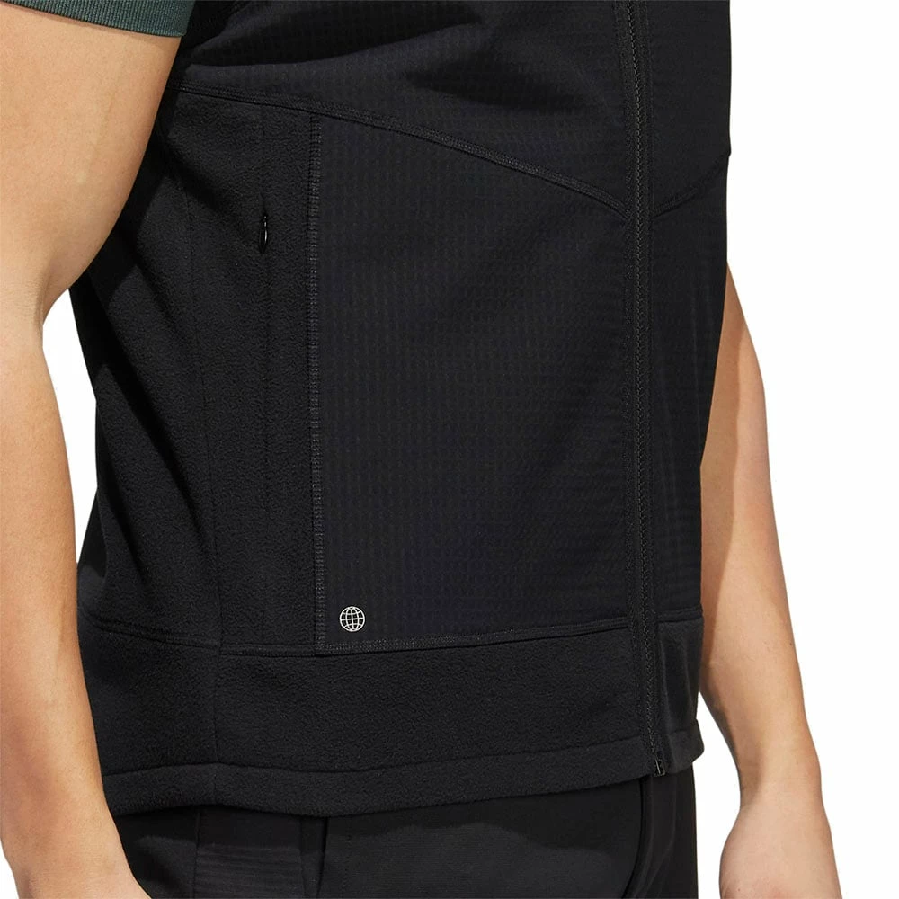 Adidas Hoodie Vest - Black 8 Adidas Hoodie Vest - Black - Image 6