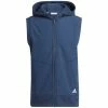 Adidas Hoodie Vest - Crew Navy -Second Hand Clubs Sales adidas hoodie vest crew navy 1