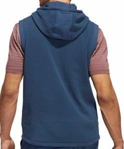 Adidas Hoodie Vest - Crew Navy -Second Hand Clubs Sales adidas hoodie vest crew navy 3