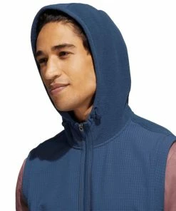 Adidas Hoodie Vest - Crew Navy -Second Hand Clubs Sales adidas hoodie vest crew navy 5